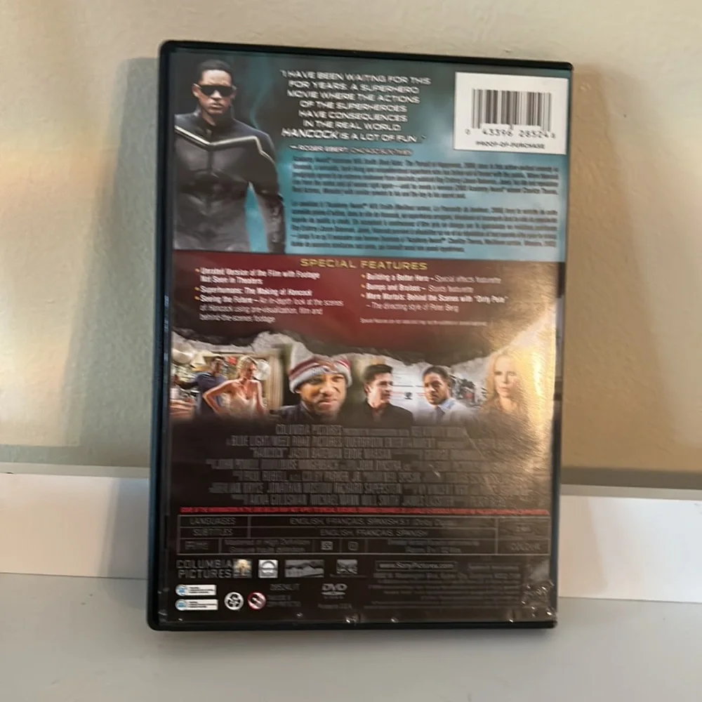 4/$20 HANCOCK dvd - Picture 3 of 4